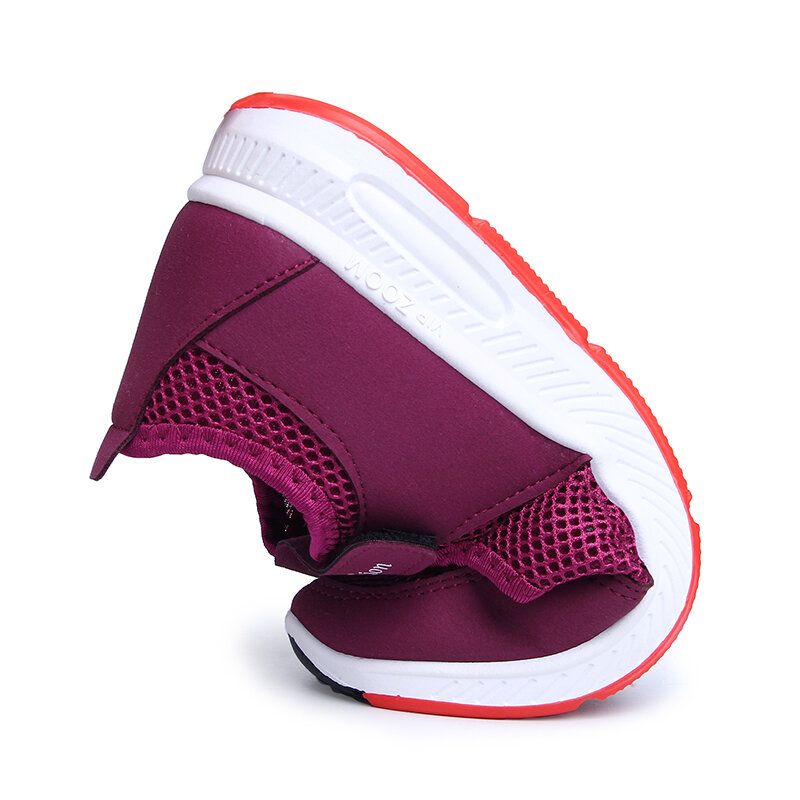 Sneakers För Kvinnor Hollow Out Andas Backless Casual Shoes