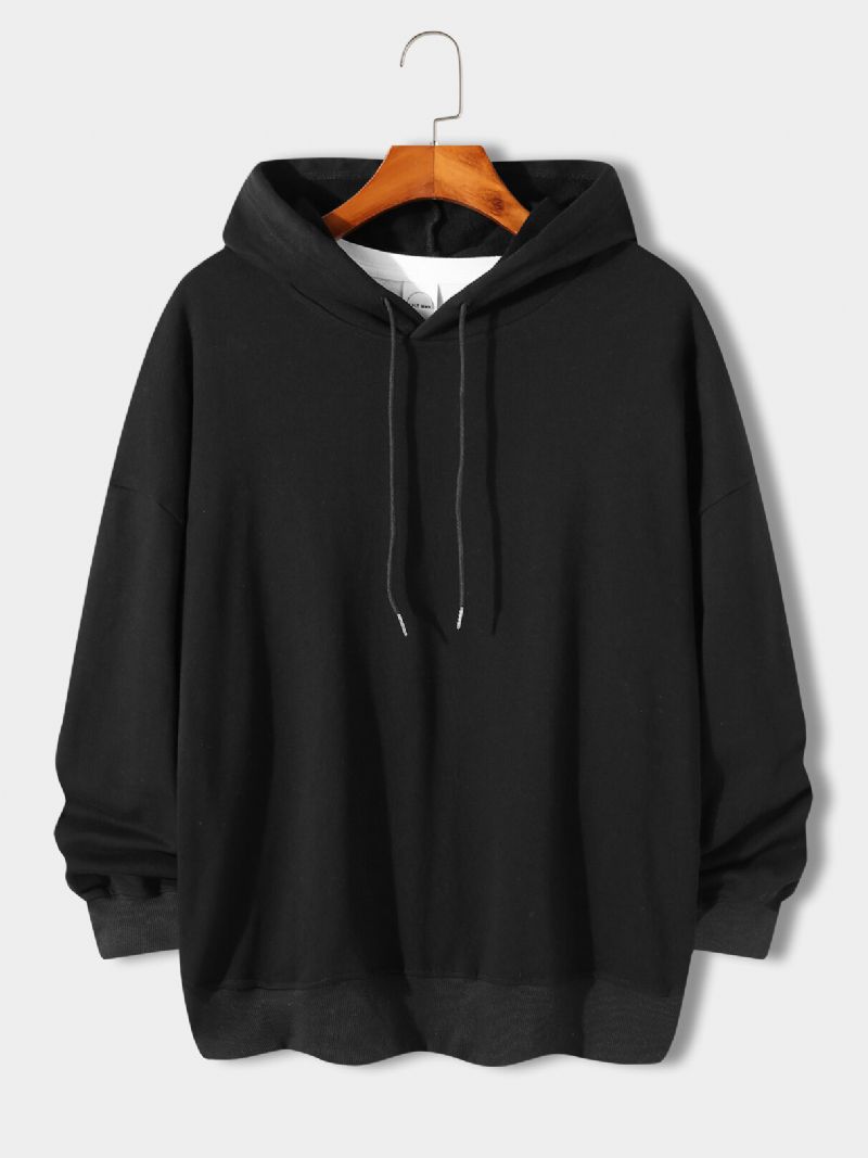 Casual Graffiti Hoodie För Män