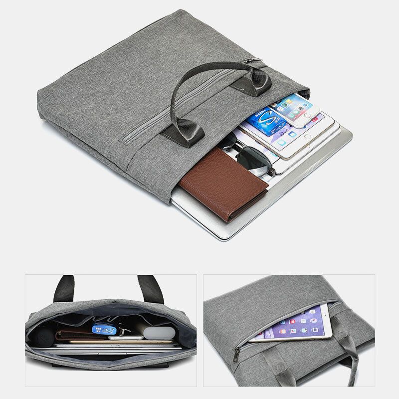 Mode Simpe Casual Hnadbag Business Bag Messenger Bag För Herr Dam