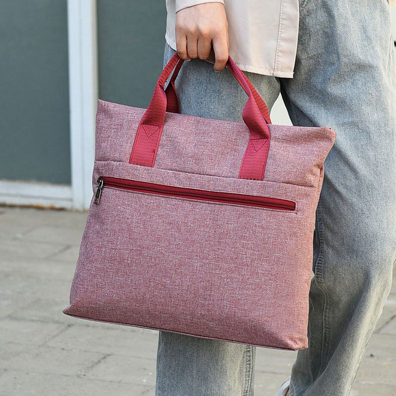 Mode Simpe Casual Hnadbag Business Bag Messenger Bag För Herr Dam