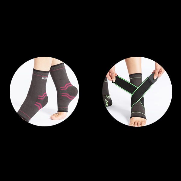 Unisex Elastiskt Bandage Kompressionsstickning Sportskydd