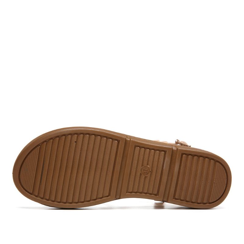 Dam Rivet Comfy Double Band Platform Sandaler