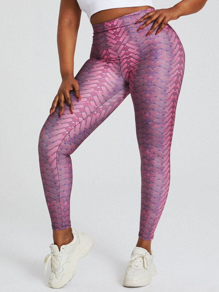 Berömda Tiktok High Waist Bodycon Yoga Leggings