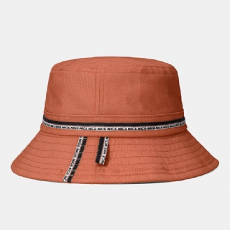 Collrown Bomull Bucket Cap Shade Big Bred Enfärgad Fisherman Hat