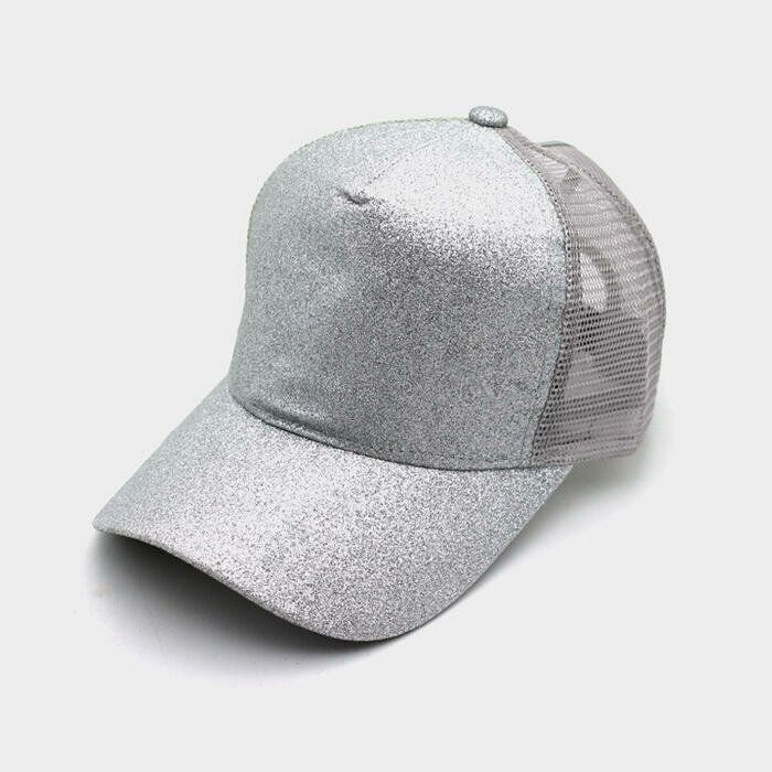 Dam Enkel Casual Enfärgad Visir Andas Mesh Solhatt Baseballhatt