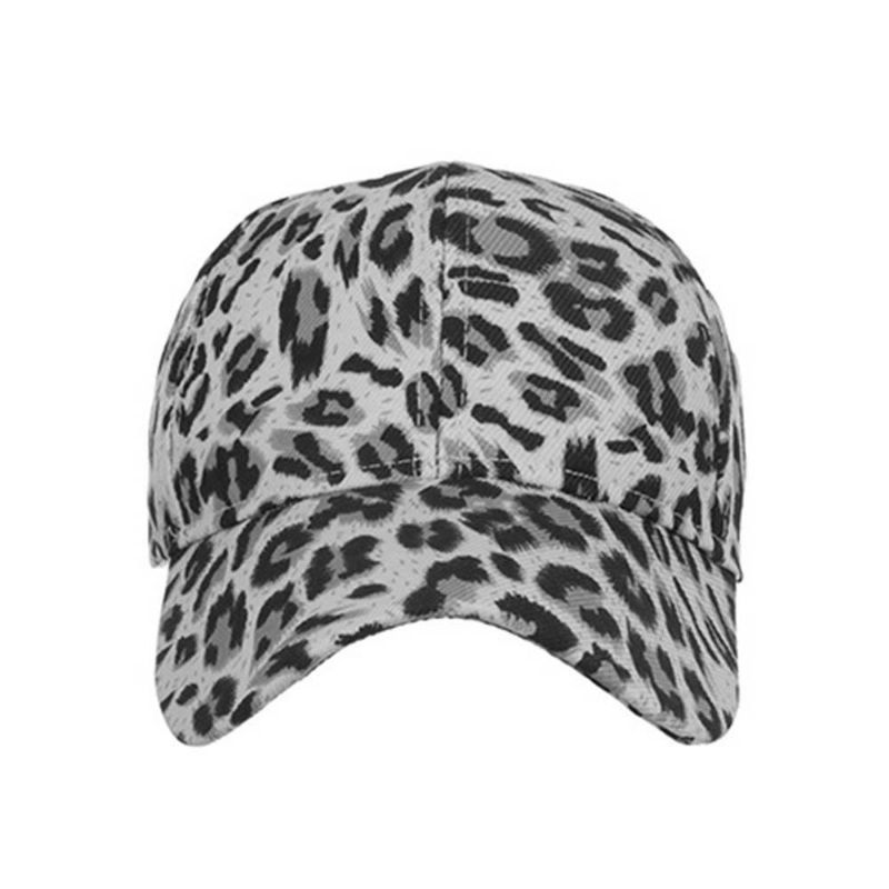 Damer Herr Leopard Baseballkeps Andas Solhatt