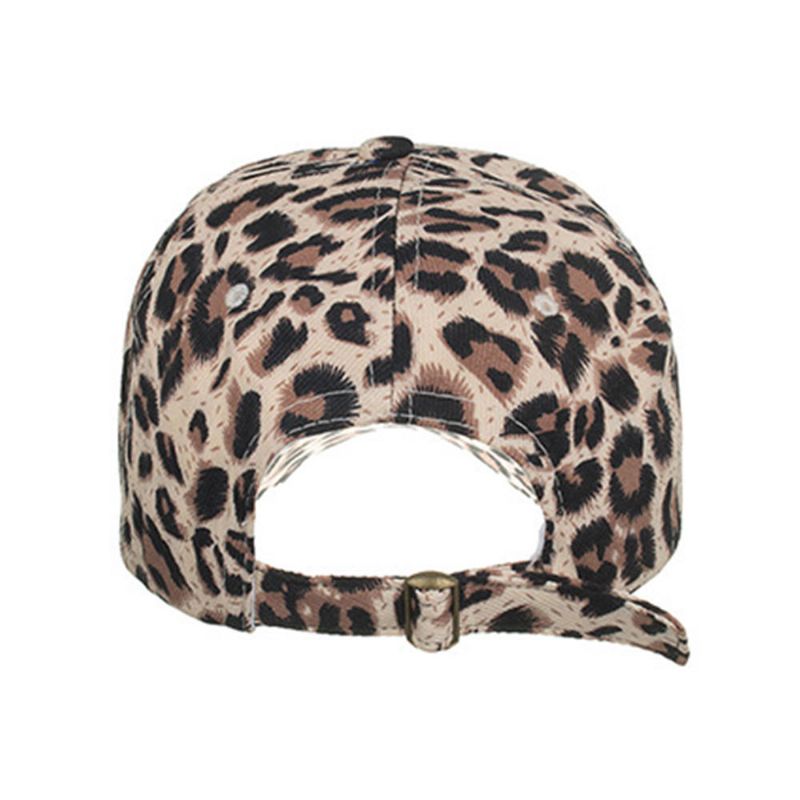 Damer Herr Leopard Baseballkeps Andas Solhatt