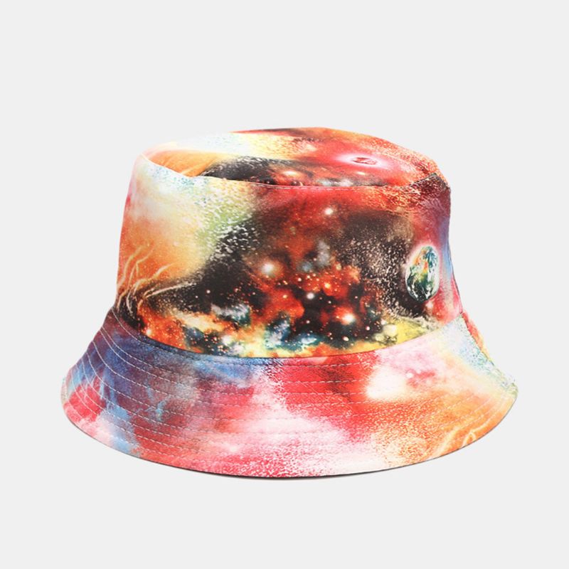 Graffiti Galaxy Fisherman Hat Dambomull Basin Hat Bucket Hat