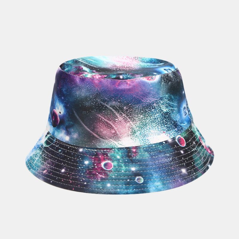 Graffiti Galaxy Fisherman Hat Dambomull Basin Hat Bucket Hat