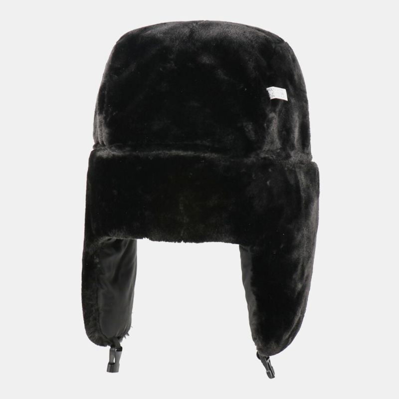 Herr Fleranvändbar Avtagbar Mask Gardin Andas Vindtät Trapper Hat Vinter Plysch Tjocka Varmt Öronskydd Rysk Hat Ushanka Hatt