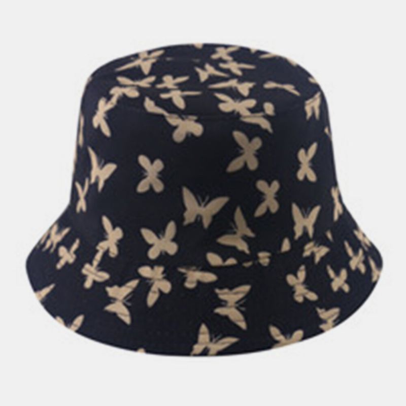 Kvinnor Kaninhår Leopardmönster Casual Varm All-match Bucket Hat