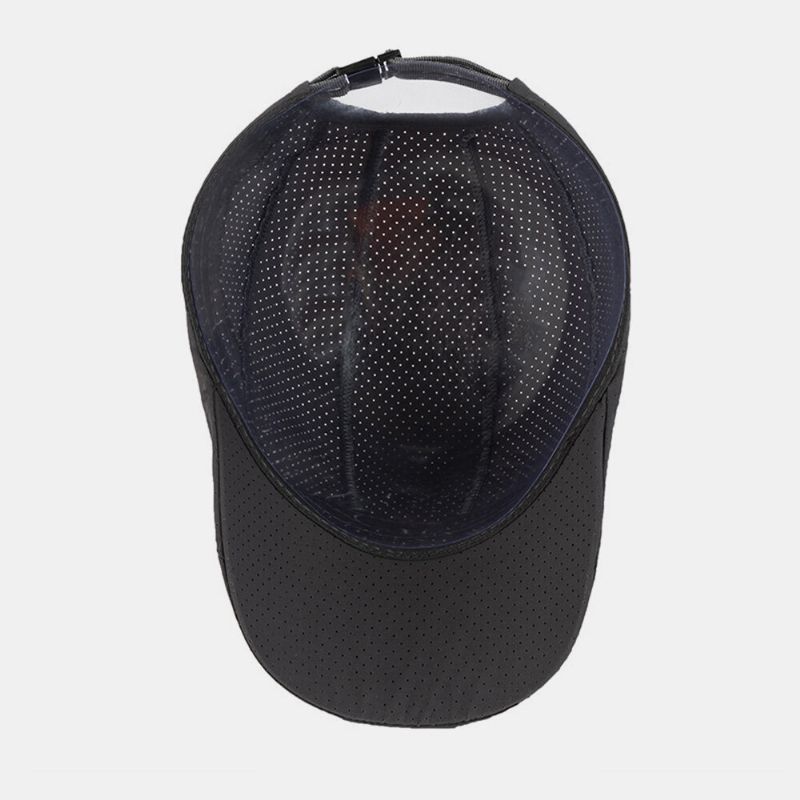 Män Mesh Andas Baskrar Tunna Sömmar Mode Casual Solhatt