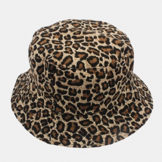 Solskydd Solhatt Färg Leopard Fisherman Cap