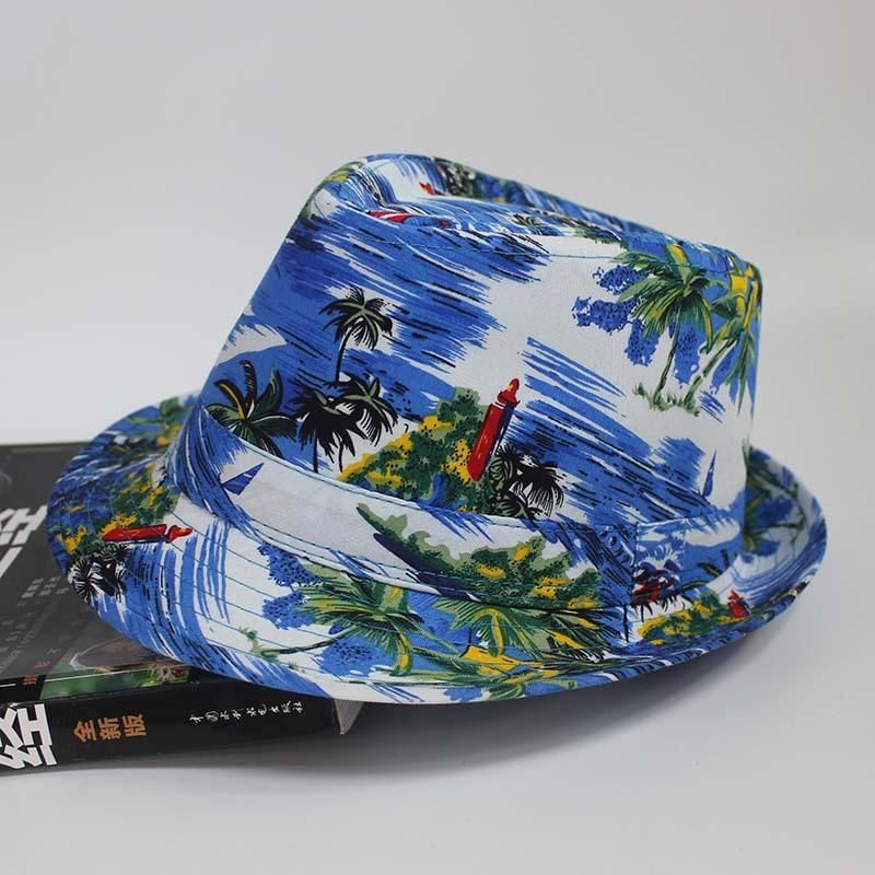 Strandmönster Tyg Seaside Vacation Bucket Hat