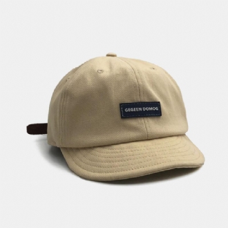 Unisex Amerikansk Retro Kort Hatt Baseballkeps