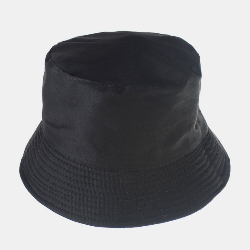 Unisex Bomull Dubbelsidig Bärbar Färgglad Naturligt Blommönster Utskrift Bucket Hat