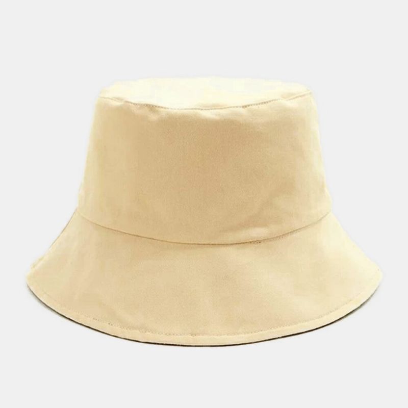 Unisex Bomull Dubbelsidigt Cashew Blommönster Mode Solskyddshatt Med Bucket