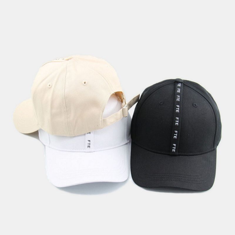 Unisex Casual Vild Solhatt Bokstavsmönster Sommar Resesolskydd Baseballkeps