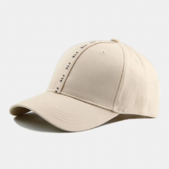 Unisex Casual Vild Solhatt Bokstavsmönster Sommar Resesolskydd Baseballkeps