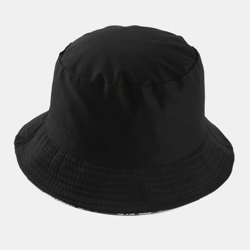 Unisex Dubbelsidiga Djur Pandamönster Casual Söt Bucket Hat