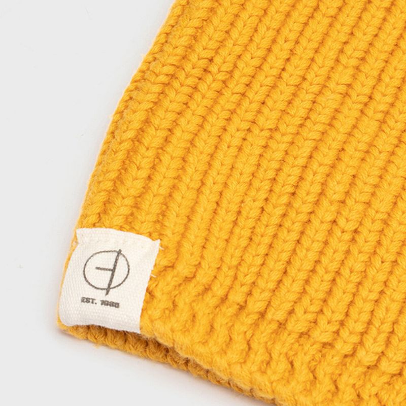 Unisex Enfärgad Elastisk Stickad Keps Höst Vinter Varm Andas Döskalle Keps Bräddlös Beanie Hyresvärd Keps