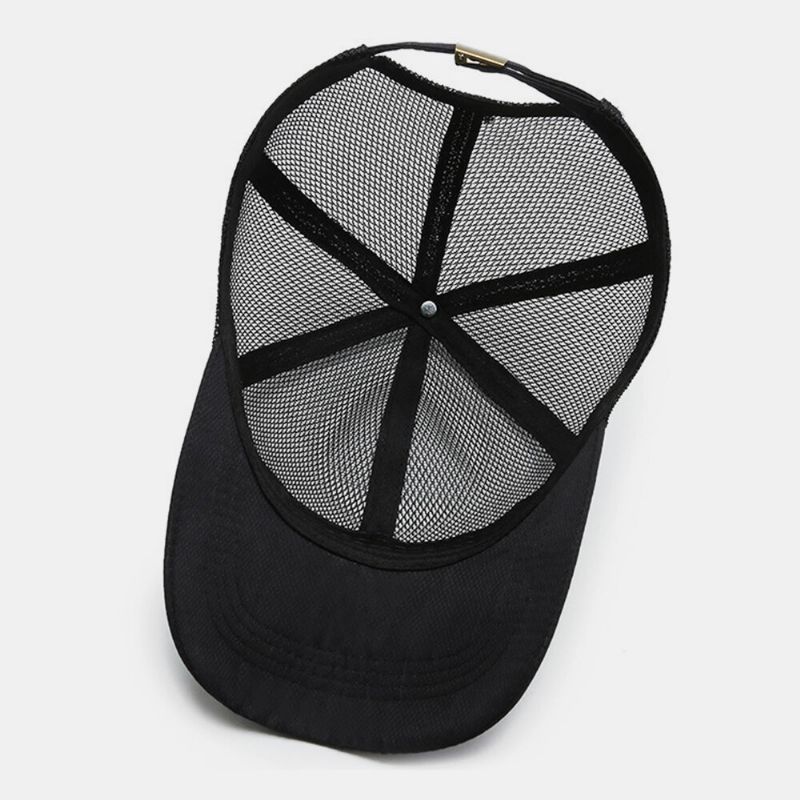 Unisex Full Mesh Andas Utomhus Casual Solskydd Baseballhattar