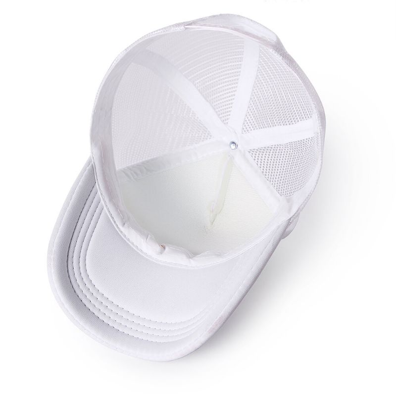 Unisex Head Rökmönster Baseballkeps Snabbtorkande Visir Mode Hatt