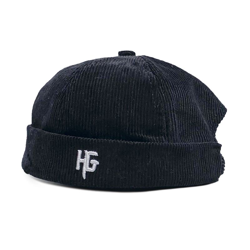 Unisex Manchester Broderad H G Patten Casual Brättelös Mössa Hyresvärd Hatt Skalkeps