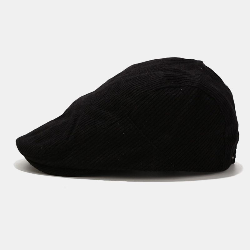 Unisex Manchester Casual Matchande Helfärgad Hatt Baskerhatt