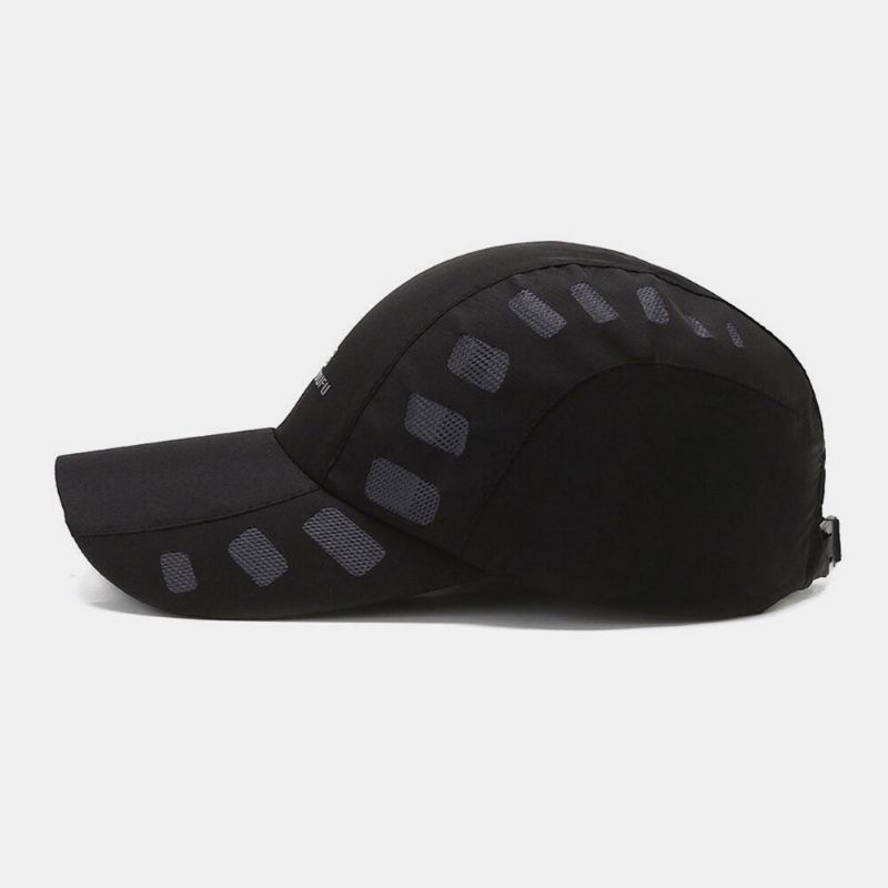 Unisex Mesh Snabbtorkande Solskydd I Enfärgad Solskydd Tunn Baseballhatt Som Andas