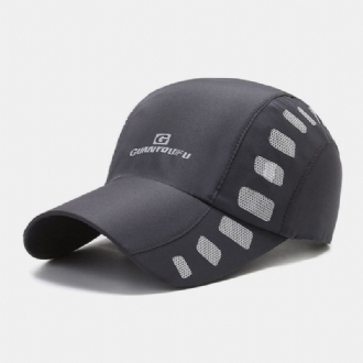 Unisex Mesh Snabbtorkande Solskydd I Enfärgad Solskydd Tunn Baseballhatt Som Andas