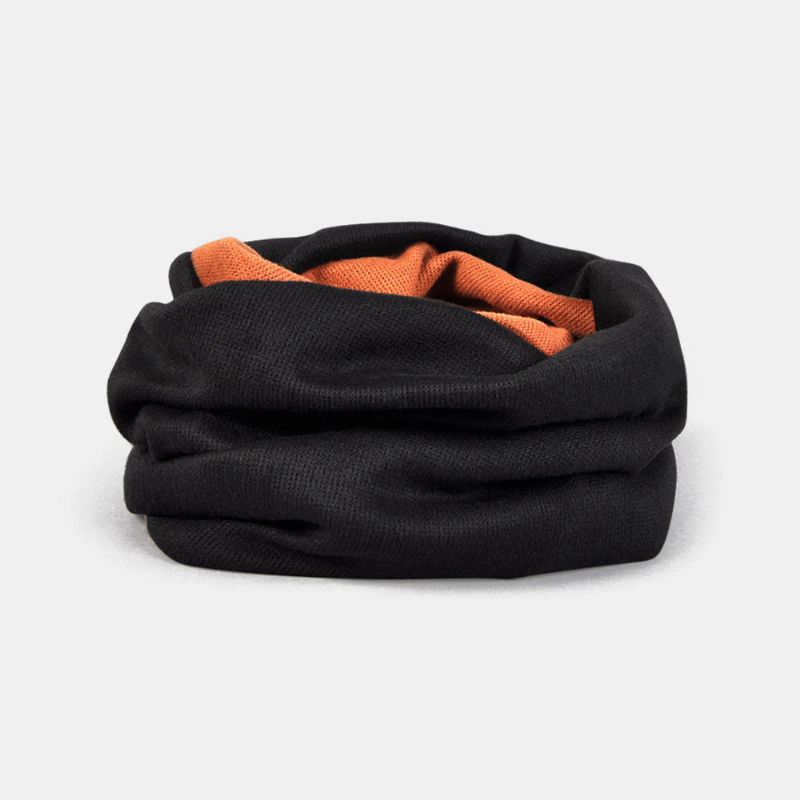 Unisex Mode Bomullsblandning Slouch Mössa I Ren Färg Elastisk Stretchbar Utomhus Varm Dubbelsidig Bärbar Skidkeps