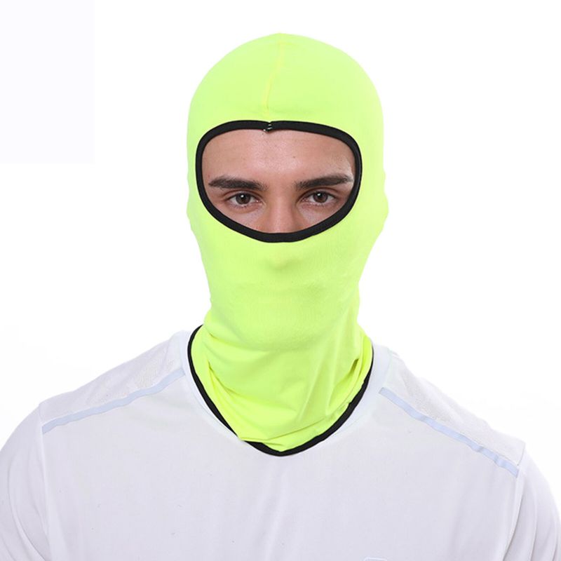 Unisex Polyester Kamouflage Casual Utomhusridning Andas Vindtät Solskydd Nackskydd Ansiktsmask Mössmössor