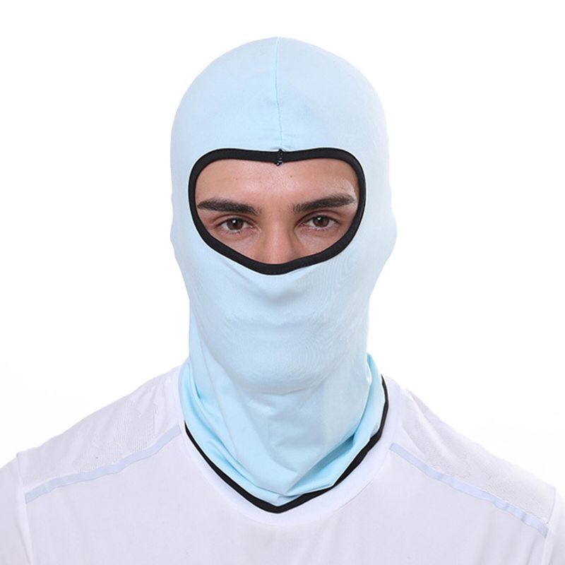 Unisex Polyester Kamouflage Casual Utomhusridning Andas Vindtät Solskydd Nackskydd Ansiktsmask Mössmössor