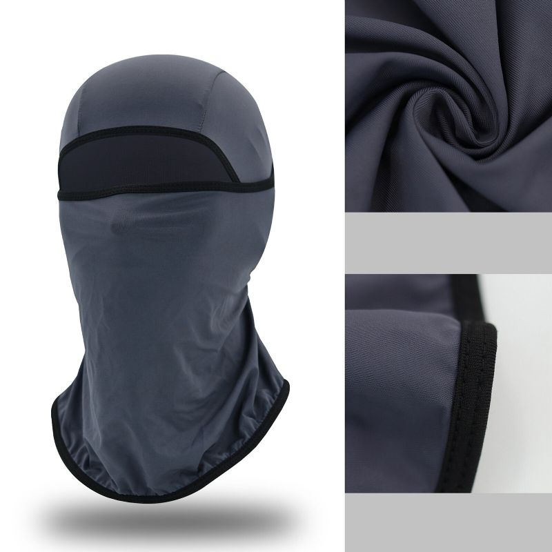 Unisex Polyester Nylon Fritidscykling Utomhusridning Andas Vindtät Solskydd Halsskydd Ansiktsmask Mössmössor