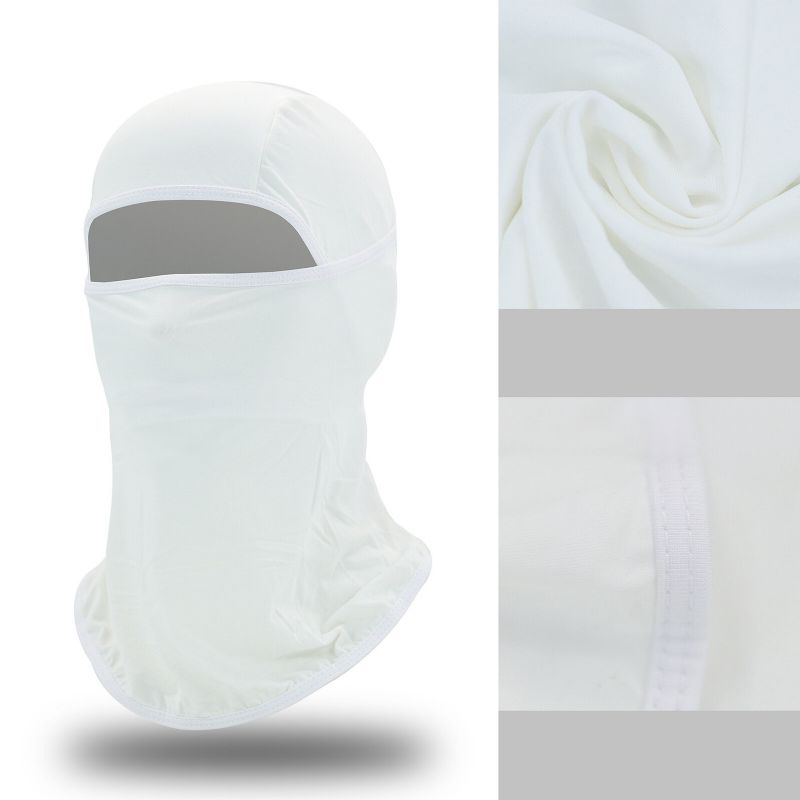 Unisex Polyester Nylon Fritidscykling Utomhusridning Andas Vindtät Solskydd Halsskydd Ansiktsmask Mössmössor