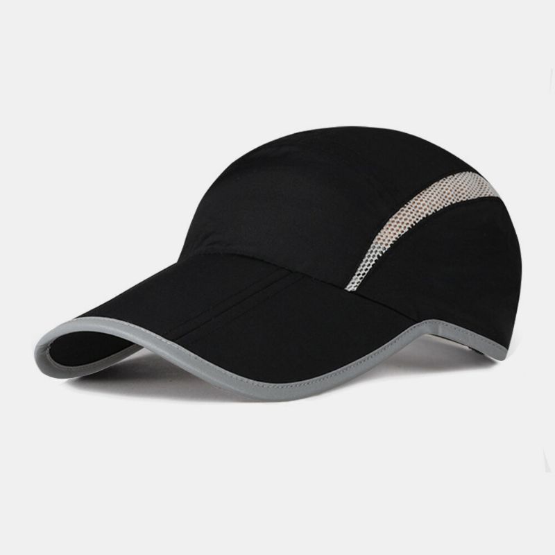 Unisex Sommarsolskydd Uv-skydd Snabbtorkande Hopfällbar Utomhussport Baseballhatt