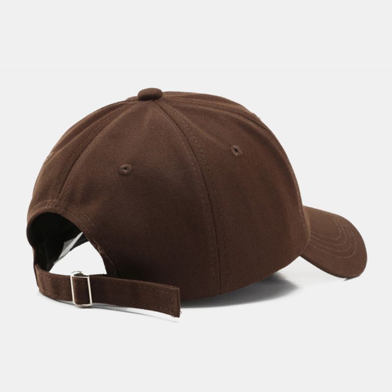 Unisex Tredimensionell Brevbroderi Baseballkeps Böjd Brätte Utomhussport Solskyddshatt Solhatt