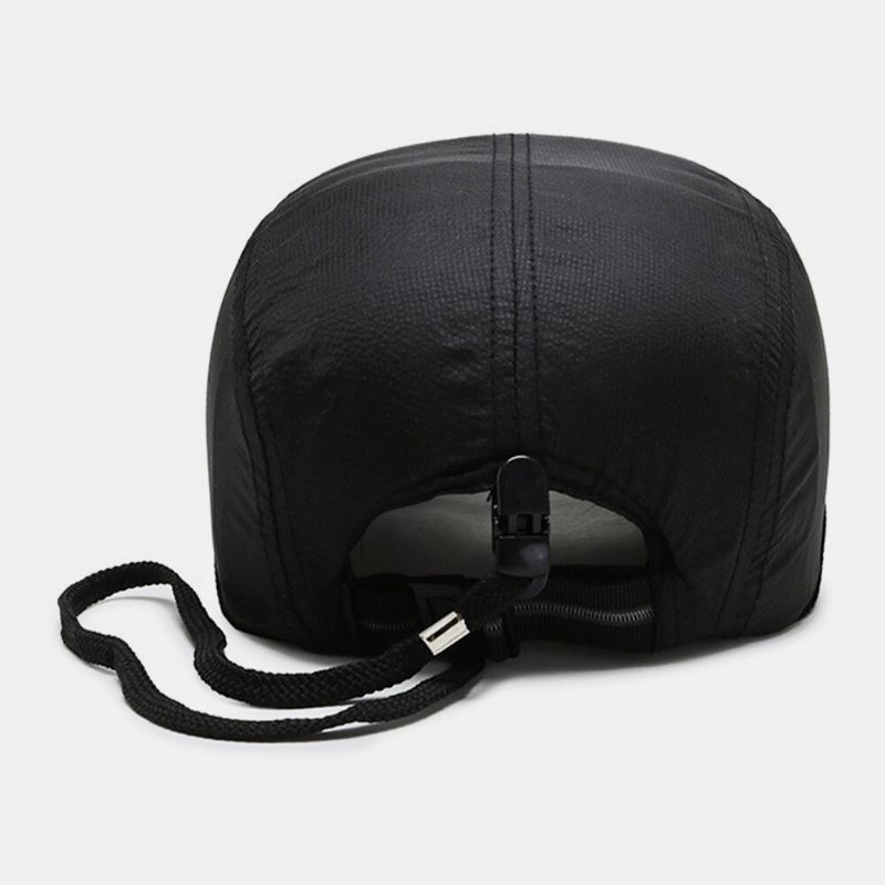 Unisex Ultratunn Snabbtorkande Vikbar Vandringskeps Solskydd Resa Solskydd Vikbar Net Baseballhatt