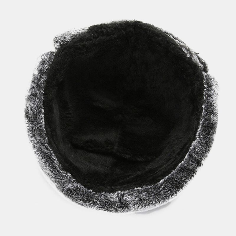 Unisex Vinter Thicken Warm Trapper Hat Avtagbar Mask Gardin Utomhus Vindtät Hörselskydd Rysk Hatt Ushanka Hatt