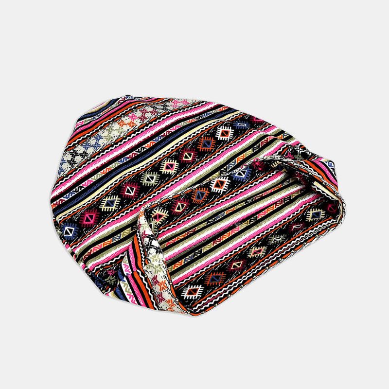 Vinter Bomull Multi-purpose Blomma Print Casual Beanie