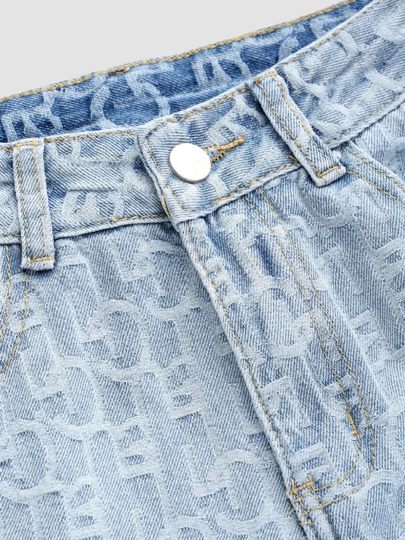 Icon Ombre Print Bomullsjeans