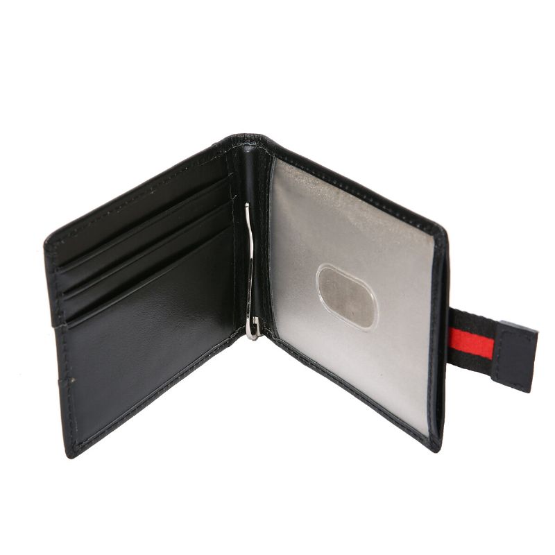 Män Slim Bifold Rfid Blockeringsplånböcker Retro Casual Äkta Läder Kort Kortplats För Flera Kort Korthållare Pengaklämma