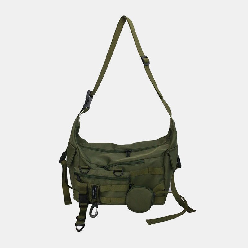 3 St Herr Nylon Dumpling Form Tre-i-ett Cool Snygg Sport Hippie Bag Crossbody Bag Axelväska Hobo Bag