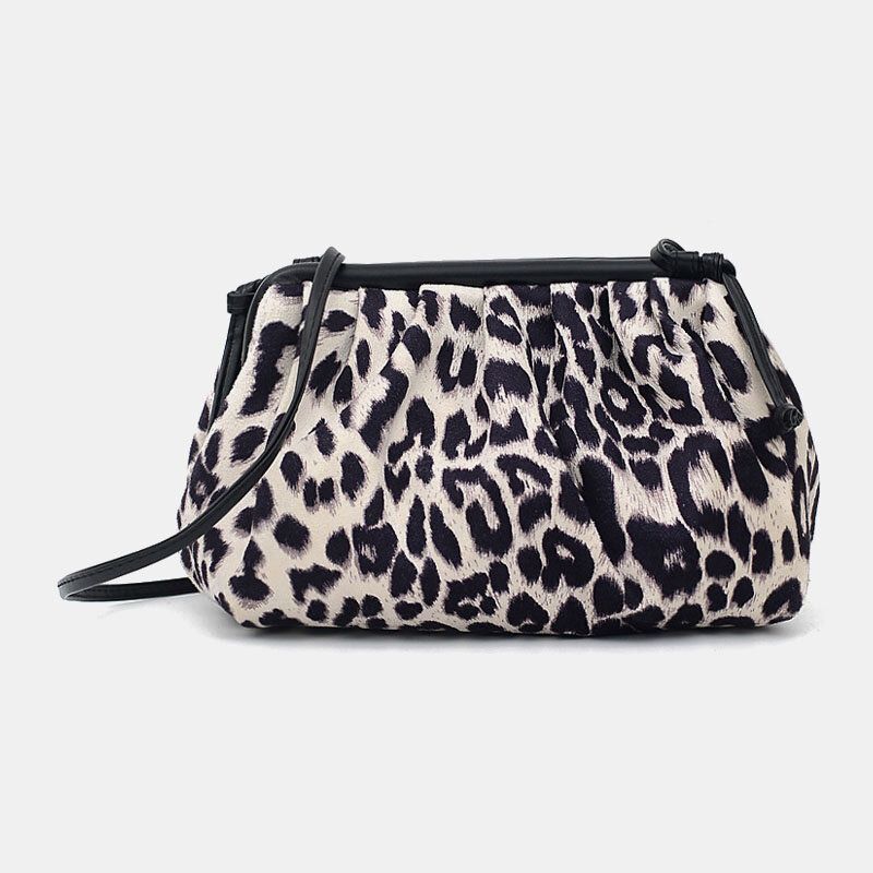 Dam Plyschpåse Crossbody-väska Fashion Cloud Bag Axelväska