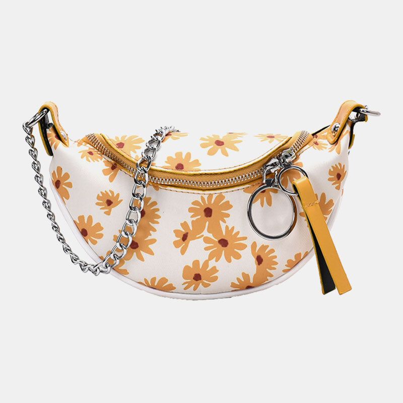 Dam Pu Summer Small Daisies Chest Bag