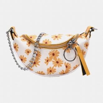 Dam Pu Summer Small Daisies Chest Bag