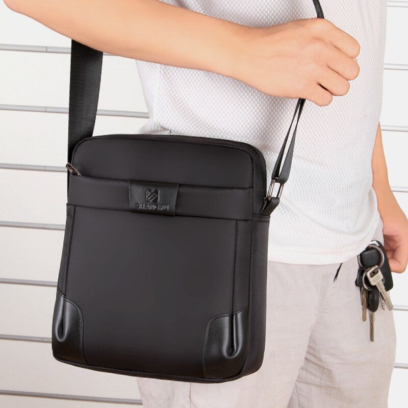 Herr Oxford Large Capacity Business Casual Crossbody Bag Axelväska