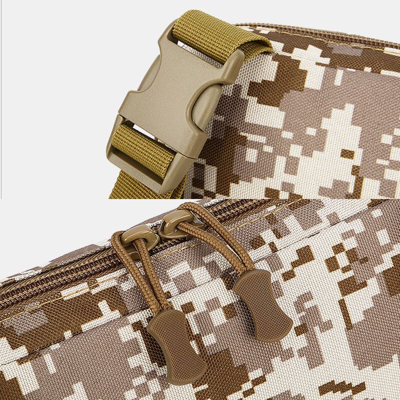 Herrväst Tactical Chest Bag Casual Crossbody-väska