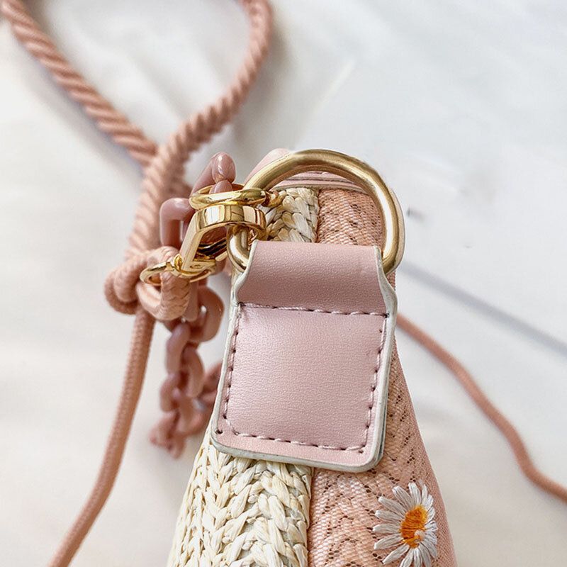 Kvinnor Resehalm Daisy Handväska Crossbody Bag Axelväska